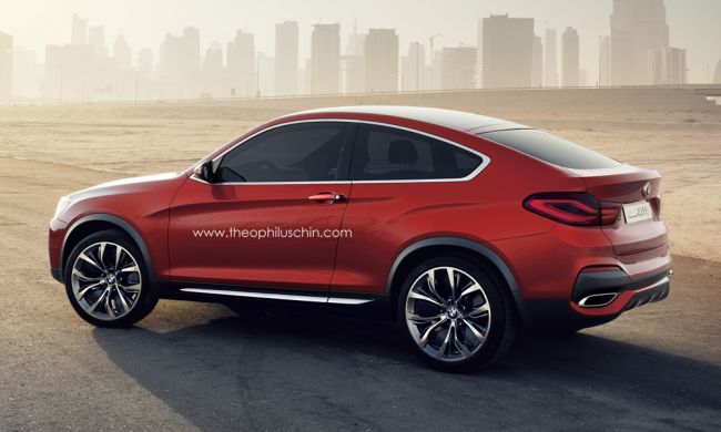 BMW X4 Coupe rear
