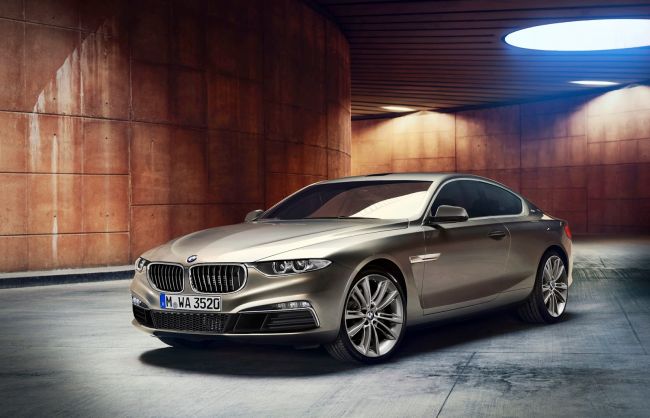 BMW 850i rendering